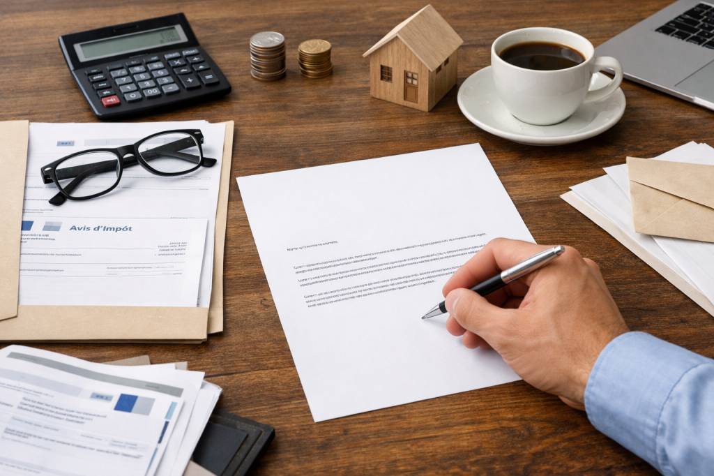 Modele lettre demande de réduction impots L24 exemple prêt à l’emploi et conseils de rédaction