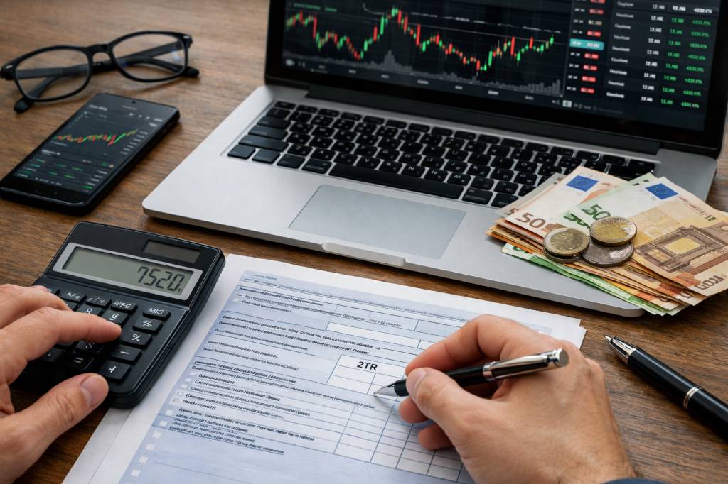 Case 2tr impots : bien déclarer vos plus-values en bourse via la case 2tr impots