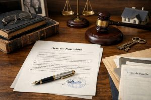 Acte de notoriété : définition et utilité dans une succession