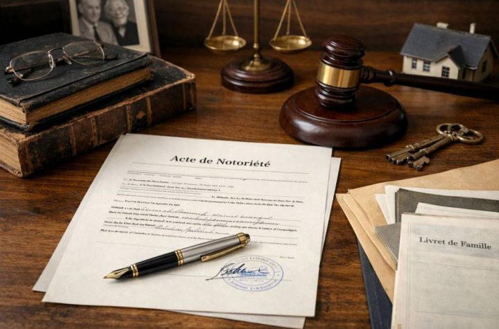 Acte de notoriété : définition et utilité dans une succession
